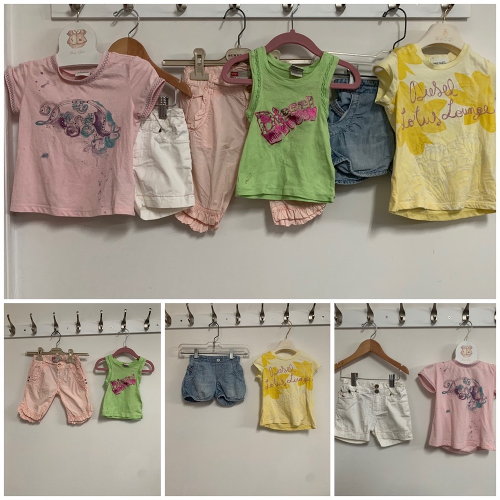 Diesel Toddler 6 piece Short Bundle